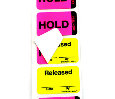 Action File Label 1 x 1-1/2 inch Peel-Away, Double-Layered Action™ Labels | 250 per box