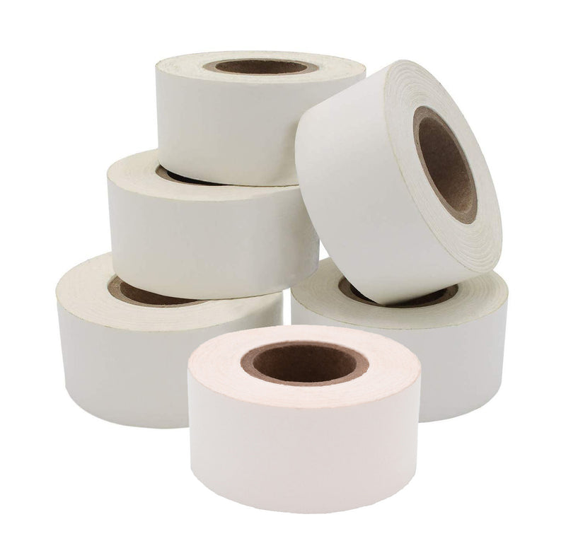 1" x 500" Removable Tape Value Pack, White, 6 Rolls, 500"/Roll – Default Title
