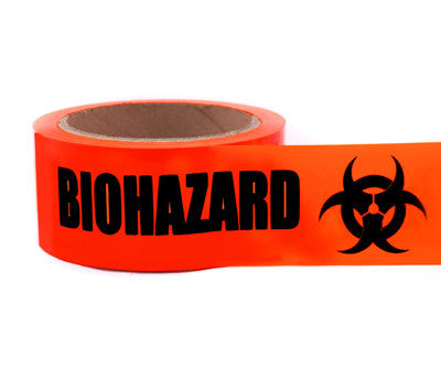 2" Biohazard Safety Tape