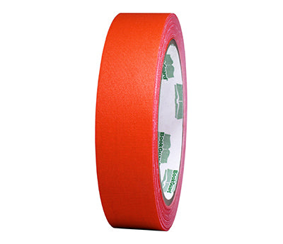 Uxcell 27 Yard Linen Bookbinding Tape, 2 Roll Cloth Bookbinding Repair Tape  Book Binding Tape, Orange Black 