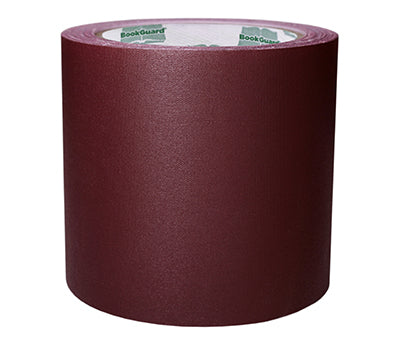 4 inch BookGuard Premium Cloth Book Binding Repair Tape: 15 yds, Red