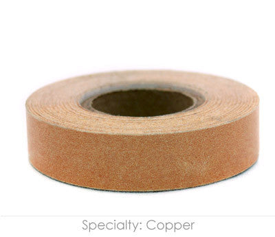 1/2 wide x 500 Dark Brown Labeling Tape, Nevs Ink