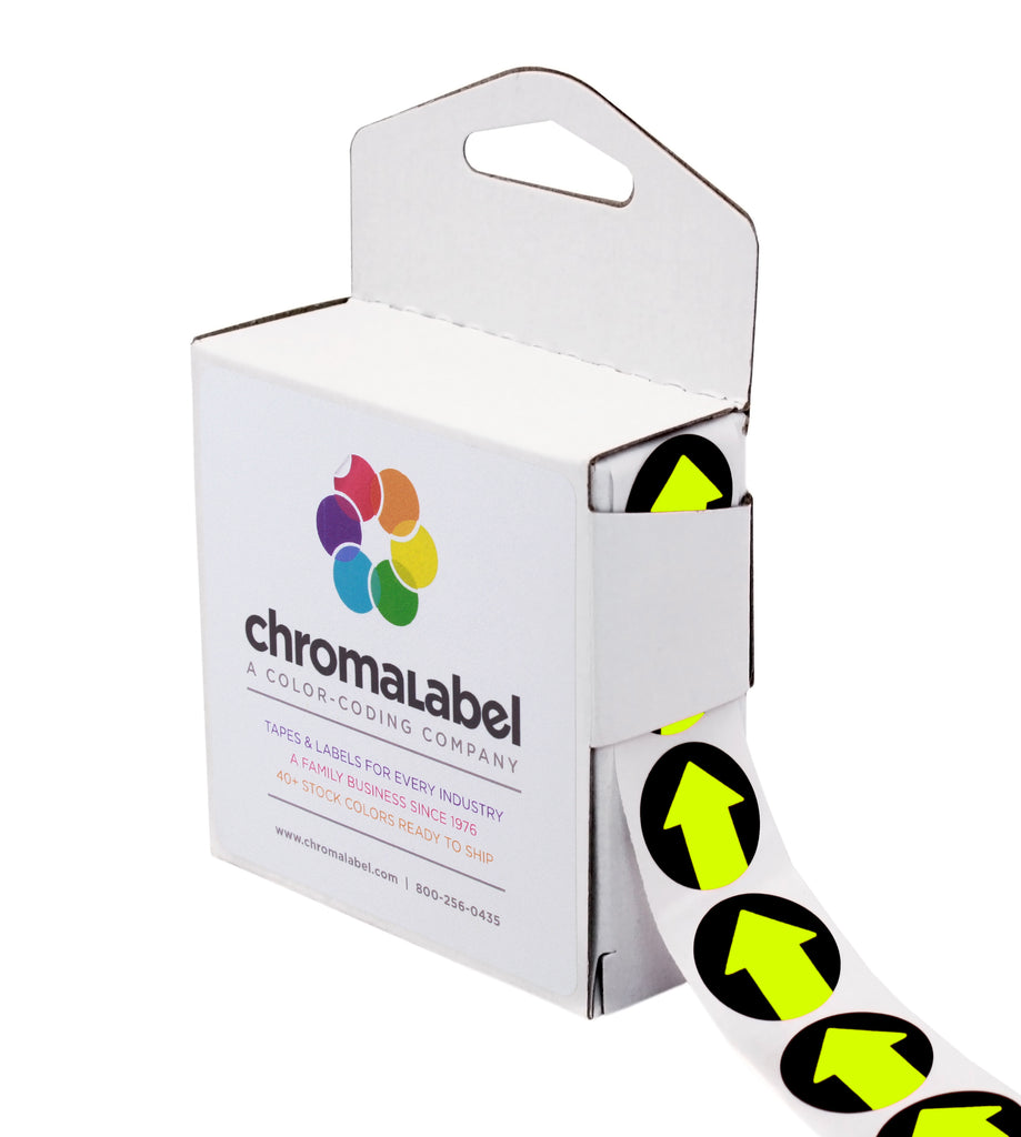 Color Coding Arrow Labels Red 25 Mm X 16 Mm 1 X 5/8 Inch 500 Total...