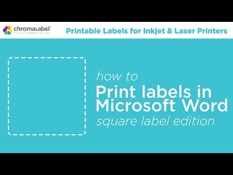 Printable Address Labels - 1