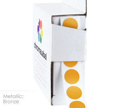1/2 Dot Labels, Assorted Pastel Soft Colors Kit (5 Colors) | Permanent  Adhesive — 1,200 Color-Code Dots/ Pack