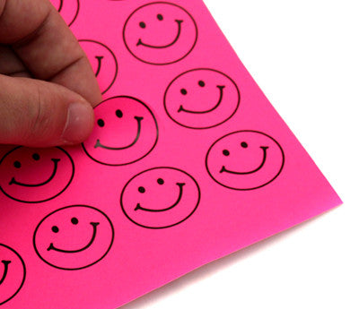 1-1/4 inch Round, Printable Colored Labels for Laser or Inkjet Printers