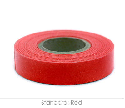 1/2 Removable Color-Code & Labeling Tape - 14 yds - Red CAL00514