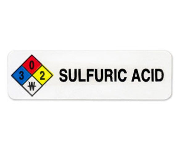 Preprinted HMIG Safety Sticker
